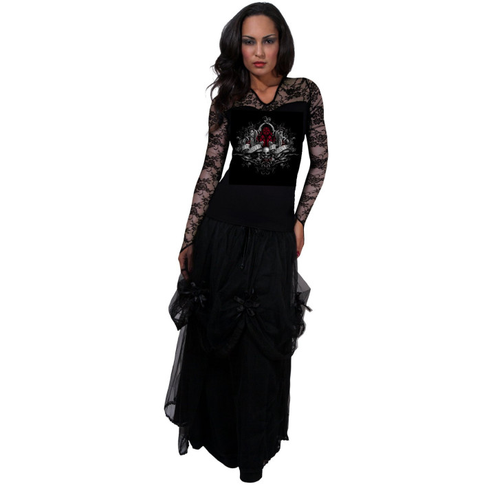 In goth we trust - Tee shirt femme gothique