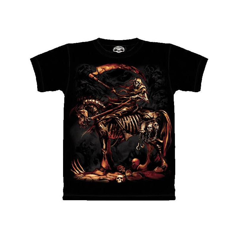Scythe - T-shirt gothique - Skulbone