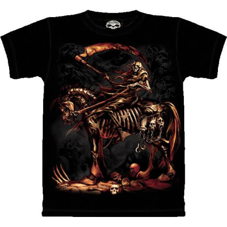 Scythe - T-shirt gothique - Skulbone