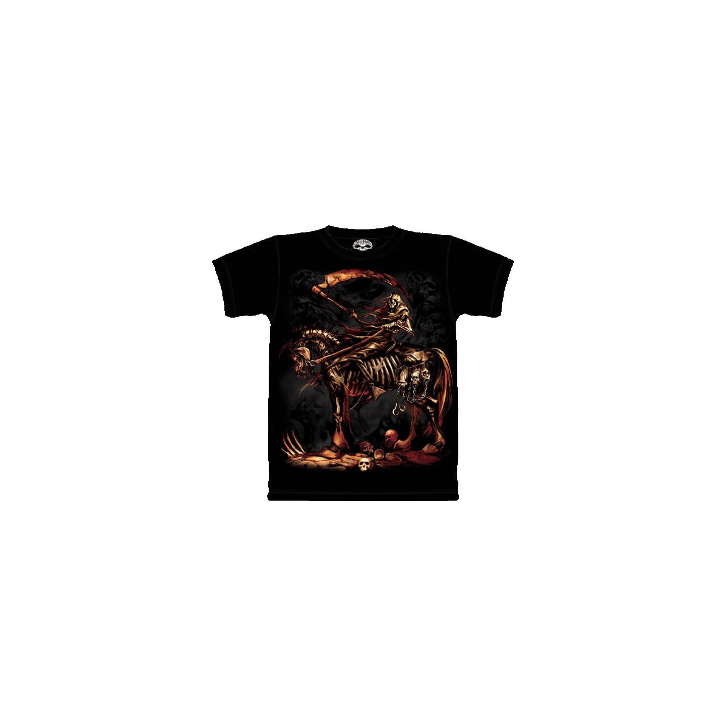 Scythe - T-shirt gothique - Skulbone