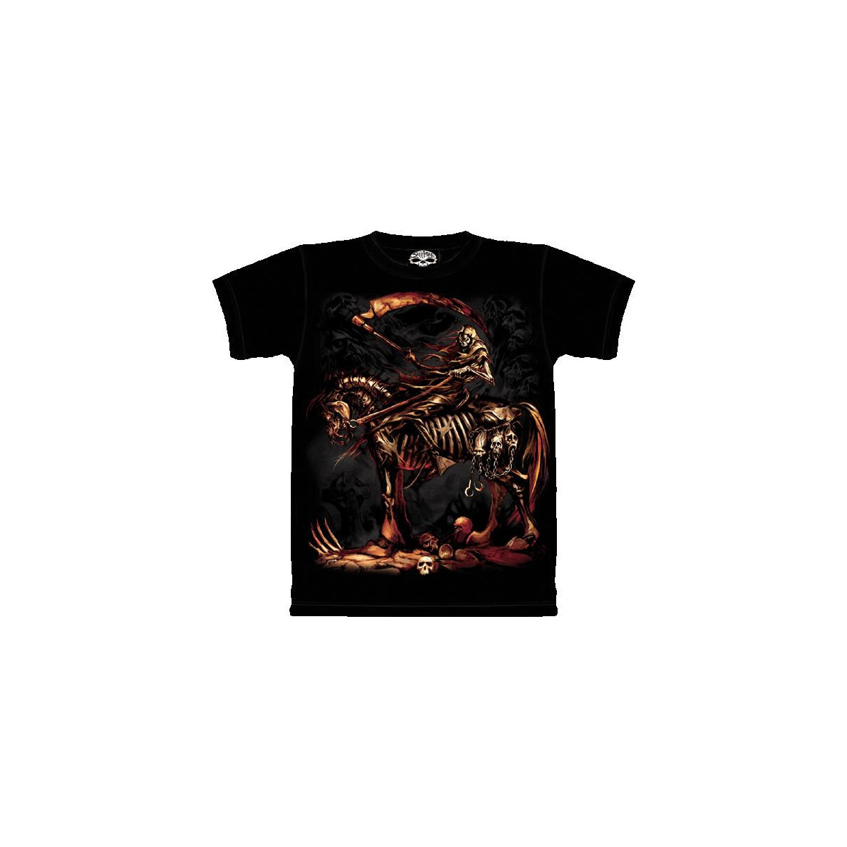 Scythe - T-shirt gothique - Skulbone