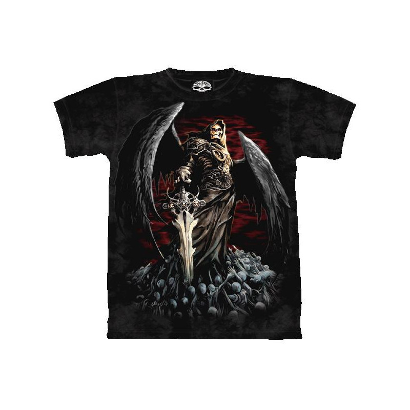 Death Wish - T-shirt Reaper squelette - Skulbone