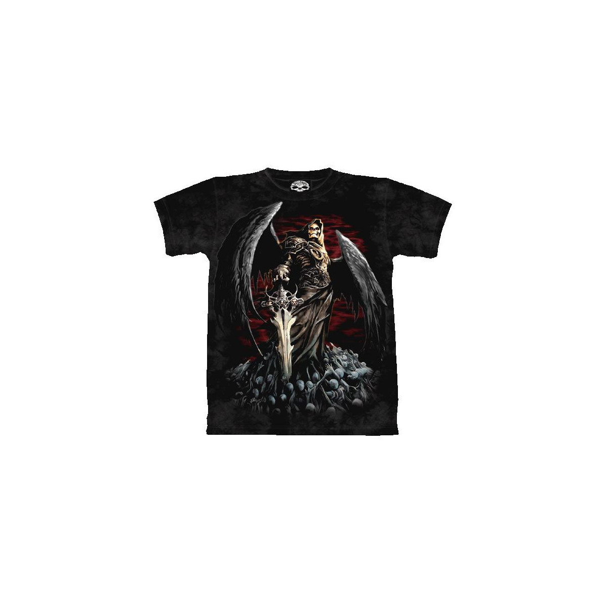 Death Wish - T-shirt Reaper squelette - Skulbone