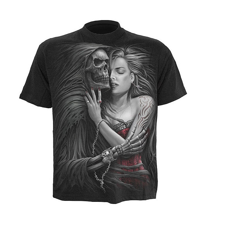 Death embrace - T-shirt homme - Squelette