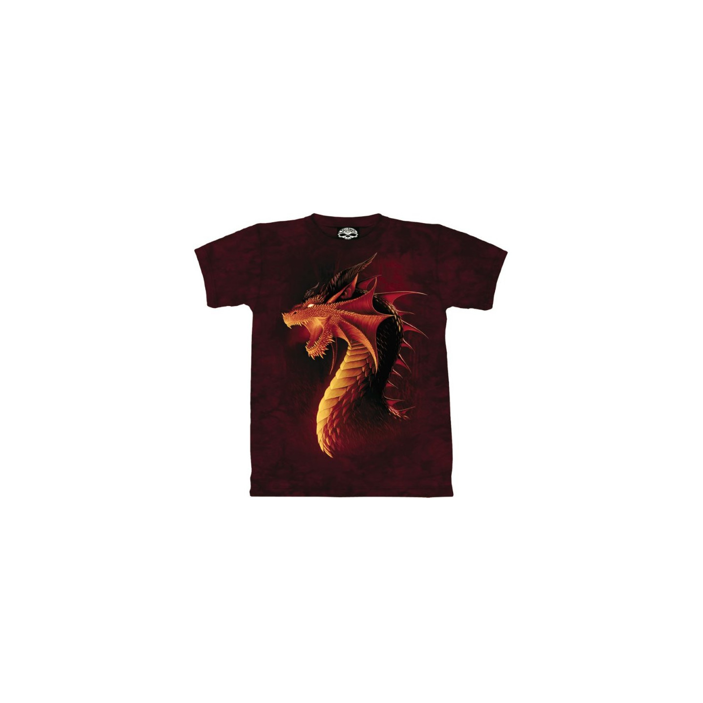 Dragon rouge - T-shirt - Skulbone