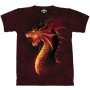 Dragon rouge - T-shirt - Skulbone