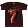 Dragon rouge - T-shirt - Skulbone