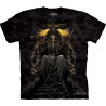 Death throne - T-shirt homme dark squelette - Skulbone