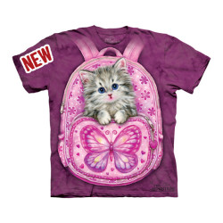 Backpack kitty - T-shirt enfant fille- Chat - The Mountain