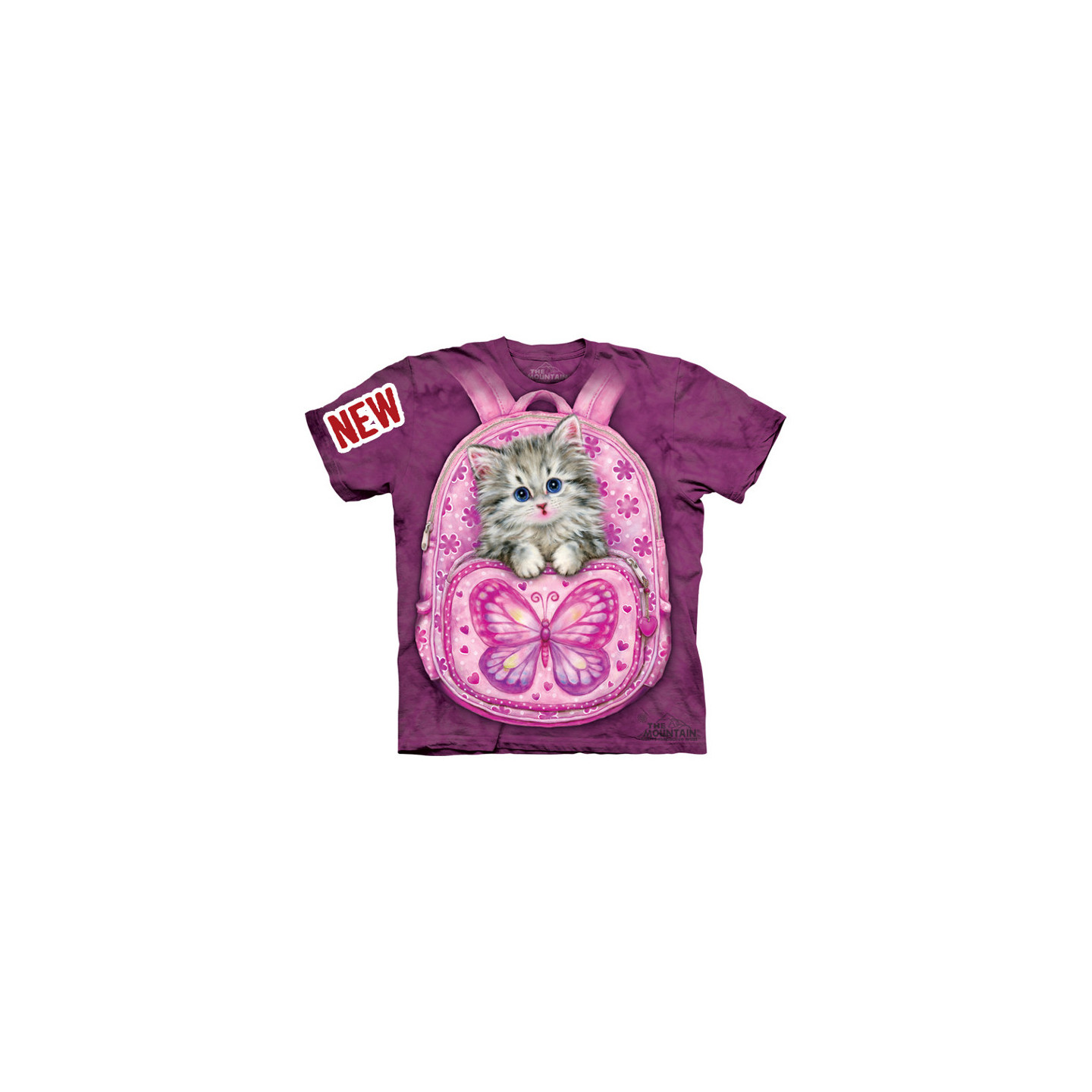 Backpack kitty - T-shirt enfant fille- Chat - The Mountain