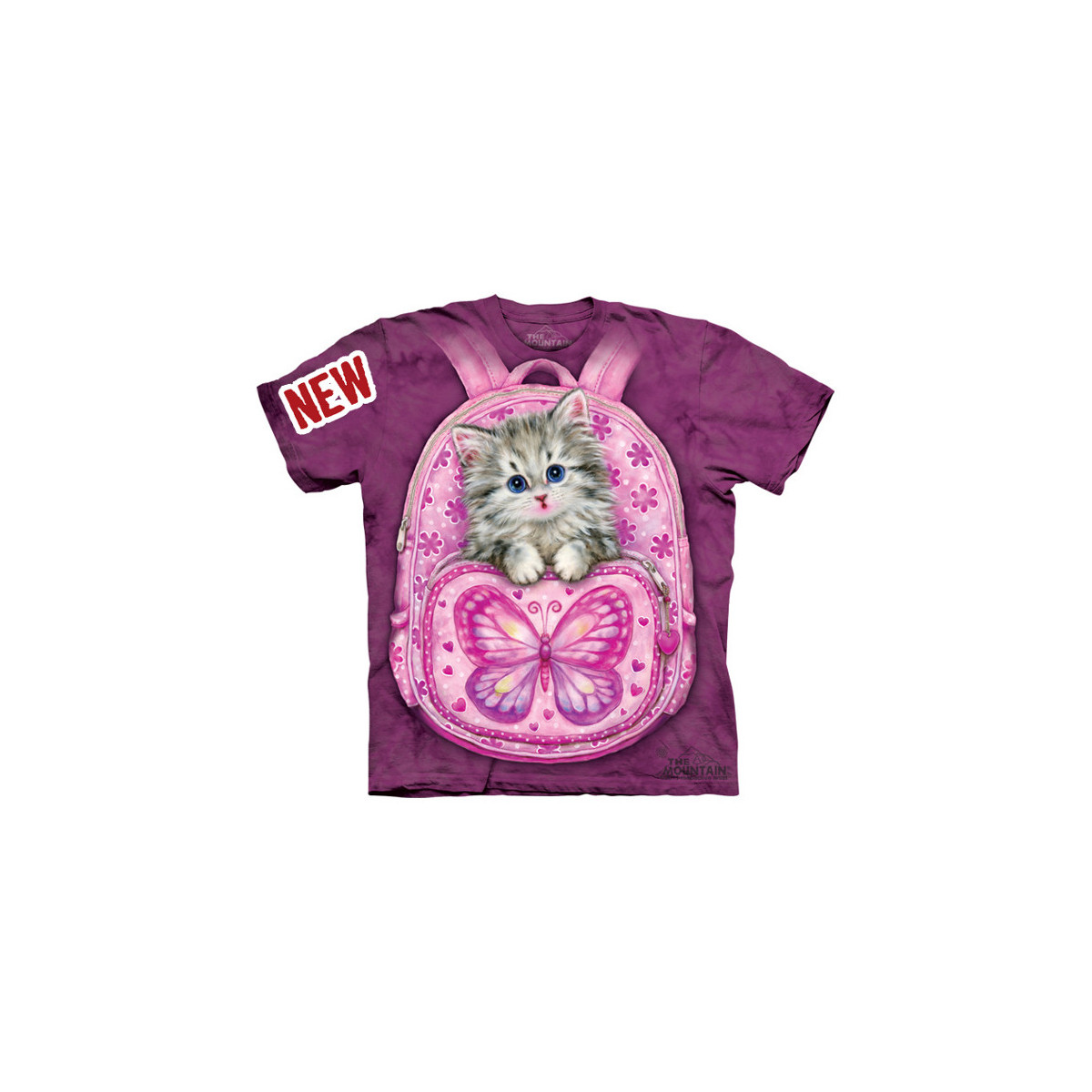 Backpack kitty - T-shirt enfant fille- Chat - The Mountain