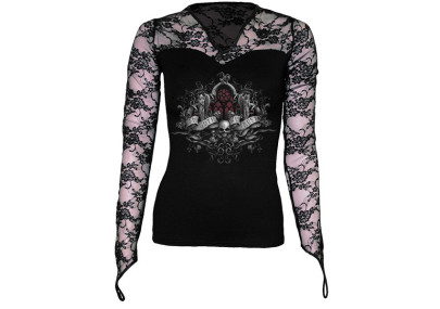 In goth we trust - Tee shirt femme gothique