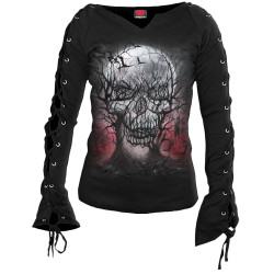 Dark roots - T-shirt femme gothique - Spiral - Lacup