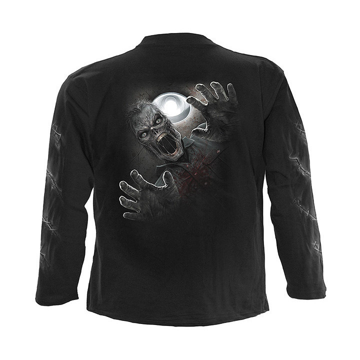 Heres Zombie - T-shirt homme - Manches longues