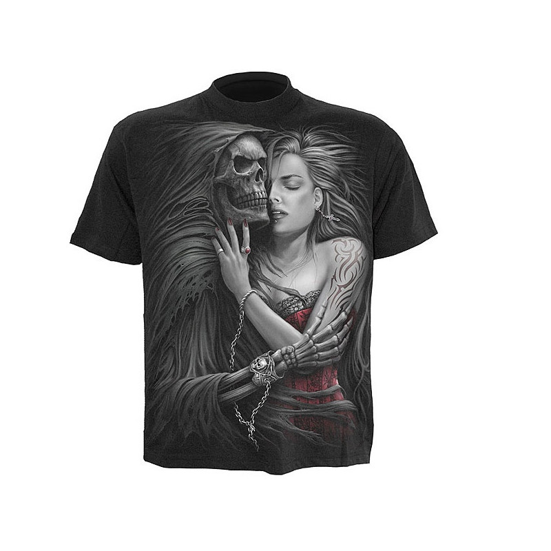 Death embrace - T-shirt homme - Squelette