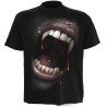 Goth fangs - T-shirt homme gothique - Vampire