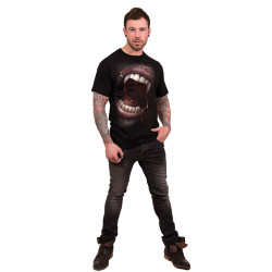 Goth fangs - T-shirt homme gothique - Vampire