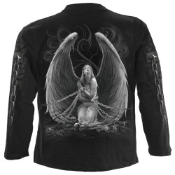 Captive spirit - T-shirt homme - Ange gothic - Manches longues