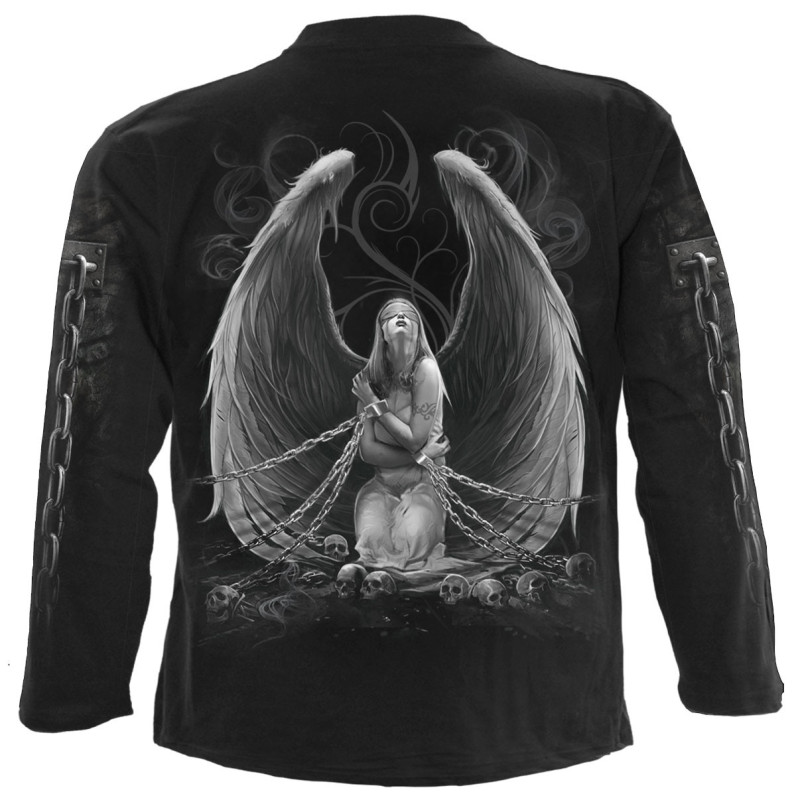Captive spirit - T-shirt homme - Ange gothic - Manches longues