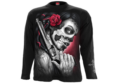 Death pistol - T-shirt homme - Manches longues - Spiral