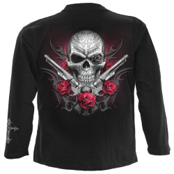 Death pistol - T-shirt homme - Manches longues - Spiral
