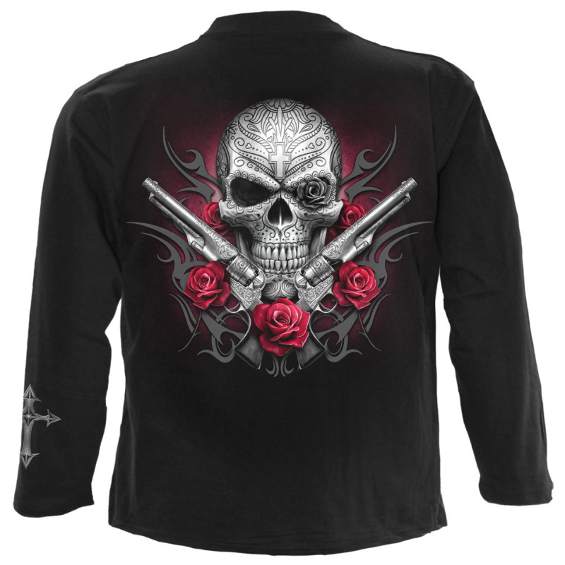 Death pistol - T-shirt homme - Manches longues - Spiral