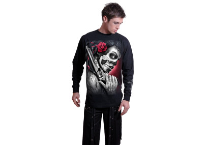 Death pistol - T-shirt homme - Manches longues - Spiral