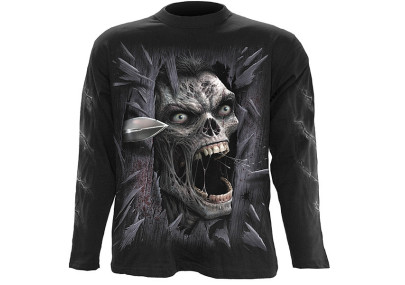 Heres Zombie - T-shirt homme - Manches longues