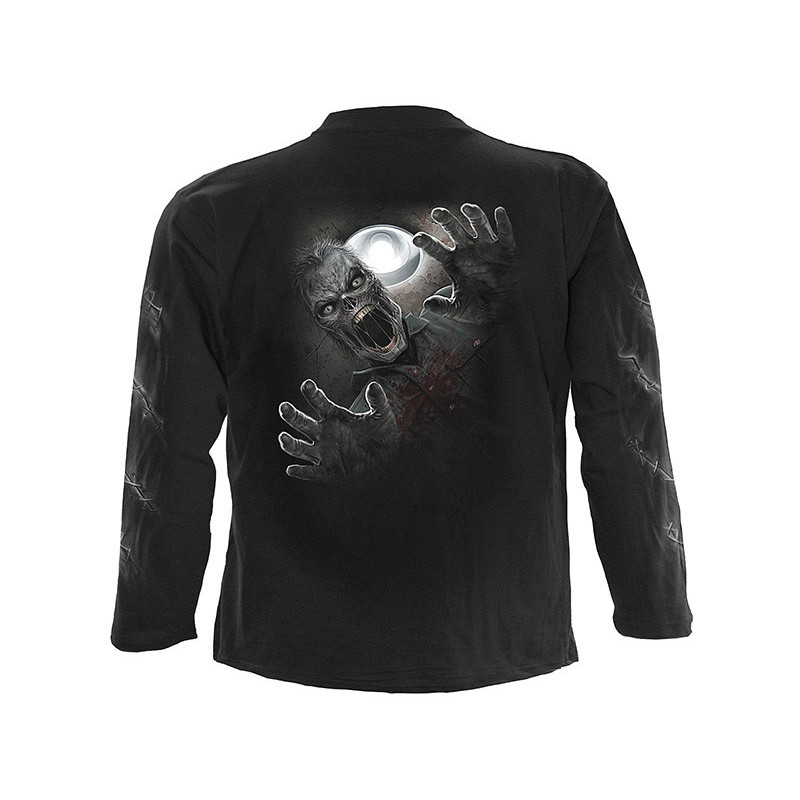 Heres Zombie - T-shirt homme - Manches longues