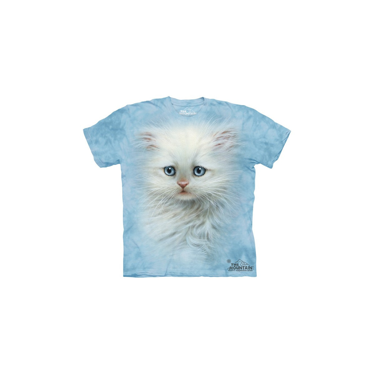 Fluffy White - T-shirt enfant chat - The Mountain