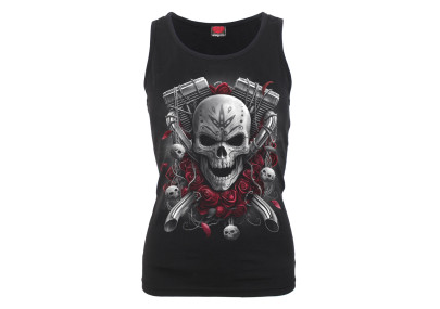 DOTD Bikers - Débardeur femme gothic - Crâne