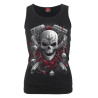DOTD Bikers - Débardeur femme gothic - Crâne