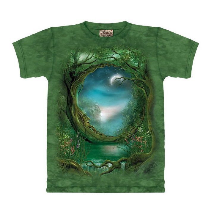 Moon Tree T-shirt fantasy - The Mountain