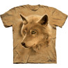 Golden eyes - T-shirt enfant loup - The Mountain