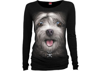 Misty eyes - T-shirt femme - Chien - Manches longues