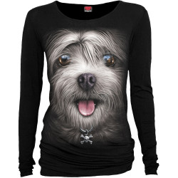Misty eyes - T-shirt femme - Chien - Manches longues
