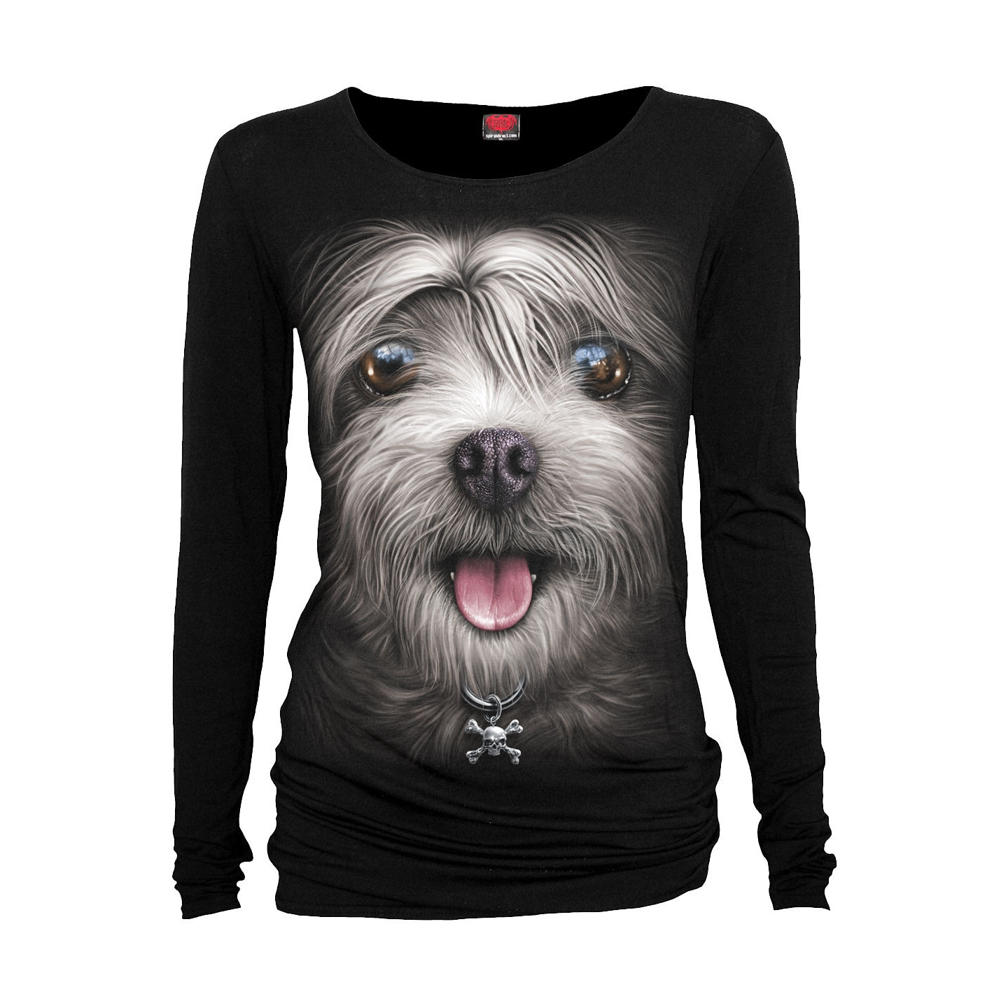 Misty eyes - T-shirt femme - Chien - Manches longues