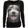 Misty eyes - T-shirt femme - Chien - Manches longues