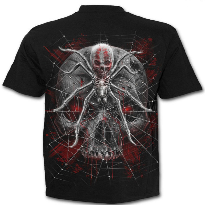 Spider skull - T-shirt homme dark fantasy