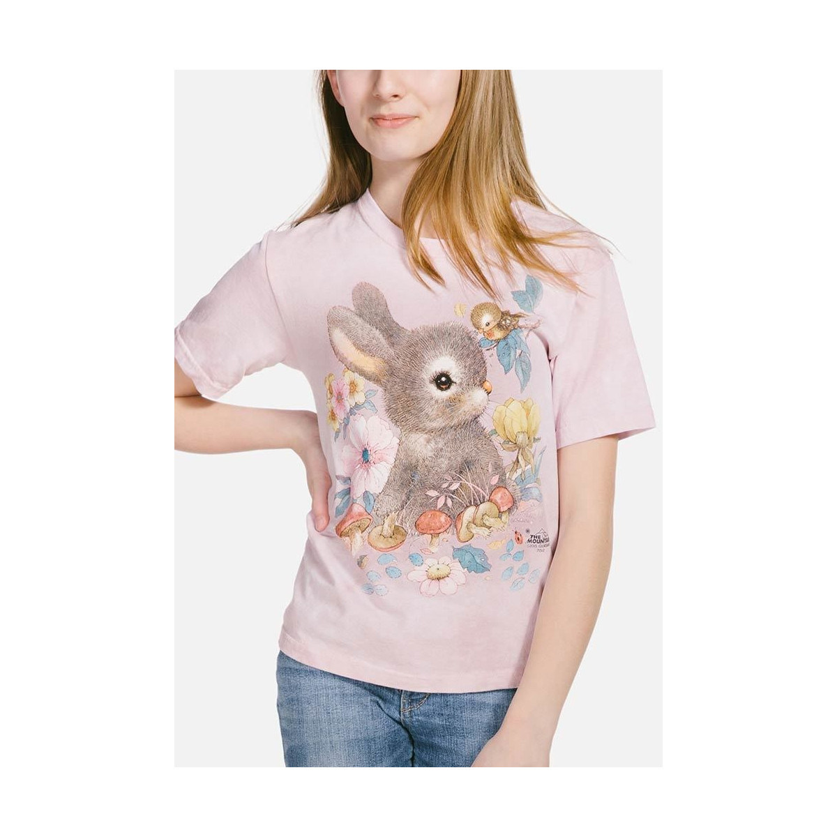 Baby bunny - T-shirt enfant fille - Lapin - The Mountain boutique