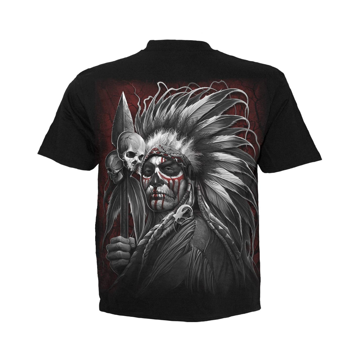 Tribal dreams - T-shirt homme indien dark fantasy