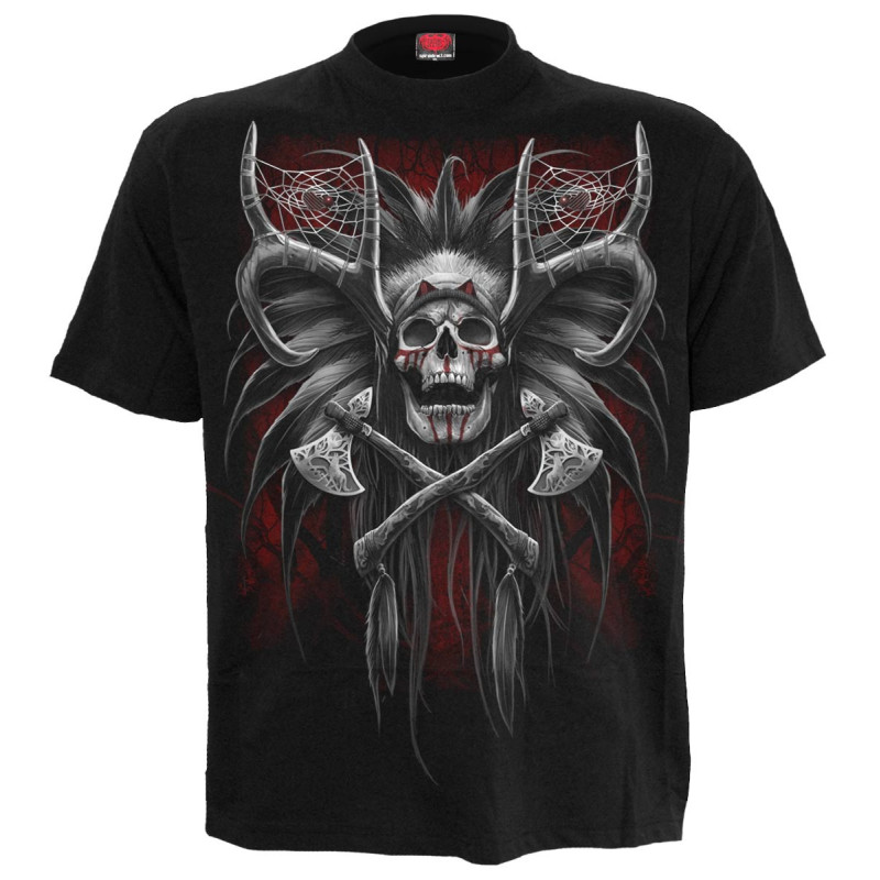 Tribal dreams - T-shirt homme indien dark fantasy