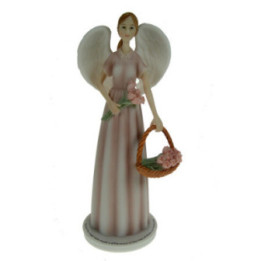 Flower girl angel - Figurine ange