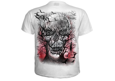 Dark roots - T-shirt blanc gothique - Spiral