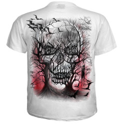 Dark roots - T-shirt blanc gothique - Spiral
