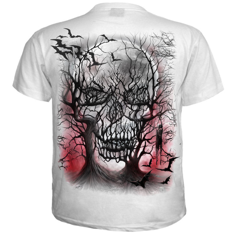Dark roots - T-shirt blanc gothique - Spiral