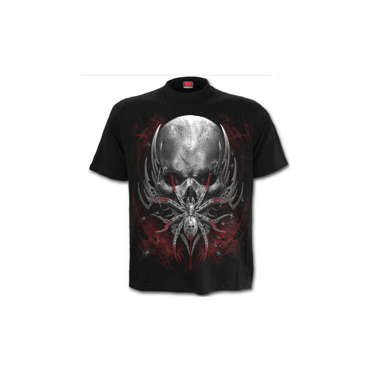 Spider skull - T-shirt homme dark fantasy