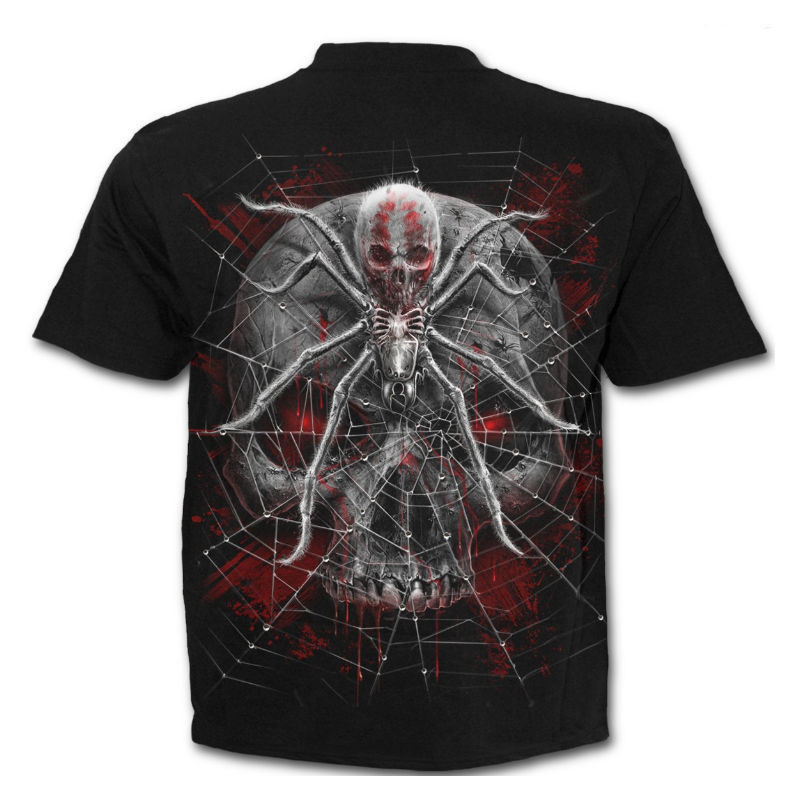 Spider skull - T-shirt homme dark fantasy