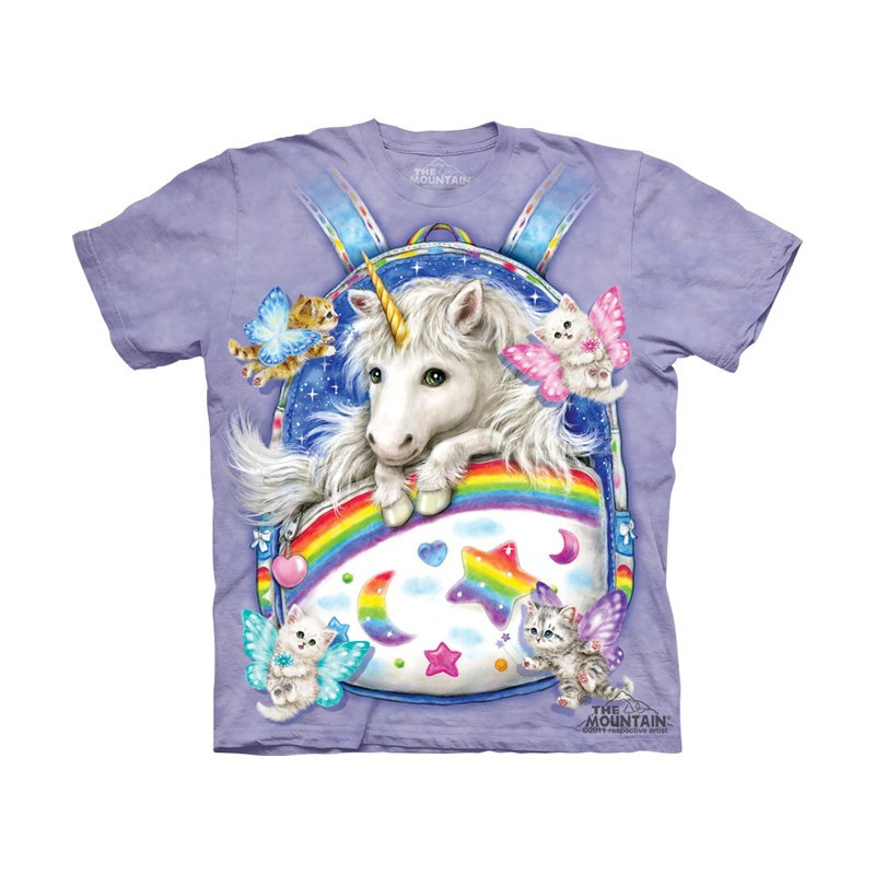 Backpack unicorn - T-shirt fille licorne - The Mountain
