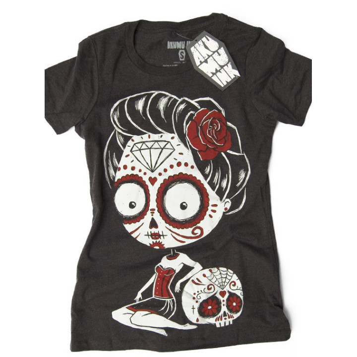 La Cavelera - T-shirt femme gothique - Akumu Ink